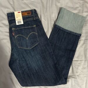 Levi's Blue Straight Leg Jeans Classic Style